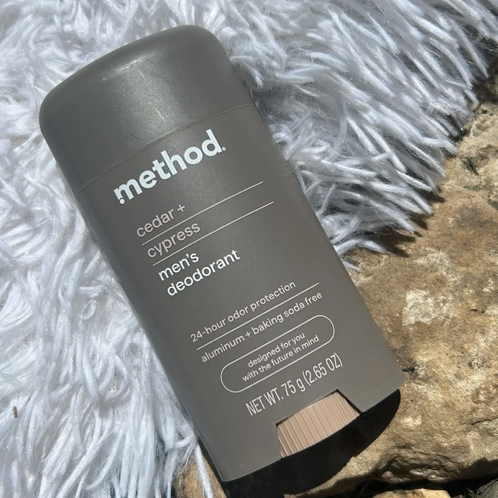 🩶5/$30 method cedar + cypress deodorant 2.65 oz NEW